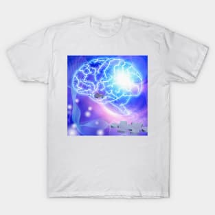 Human brain and puzzle T-Shirt